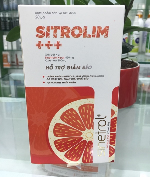 Sitrolim- Trà hỗ trợ giảm cân